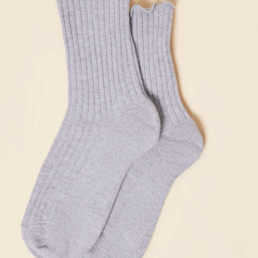 Etam Jednolite skarpety z falbankami One Size